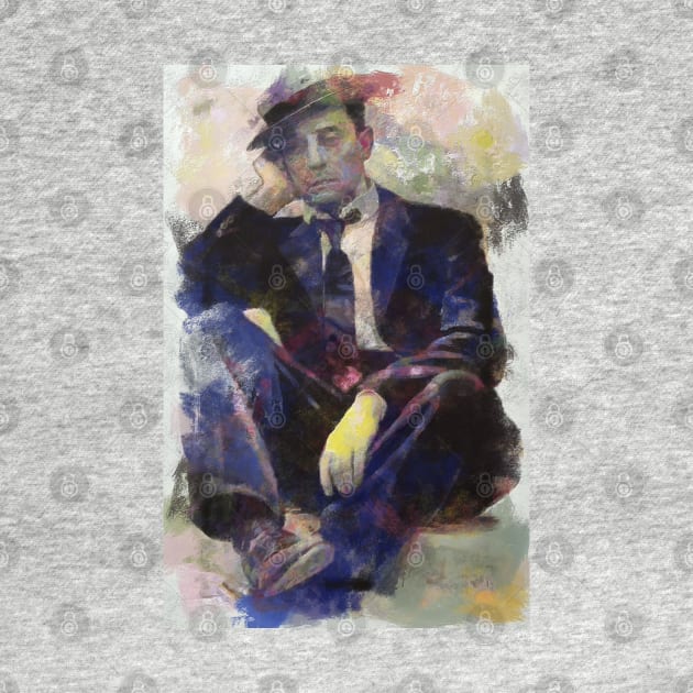 Buster Keaton in Colors by Ryan Rad